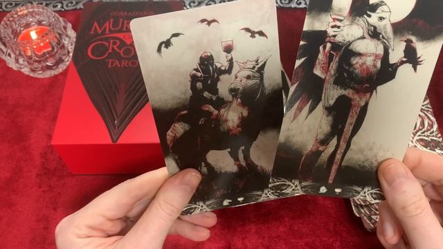 Распаковка и обзор колоды « Murder of Crows Tarot»????Лимитированное издание 2020, Corrado Roi .
