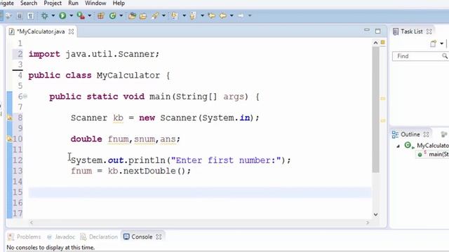 04 | How to make calculator in java | java calculator addition ...