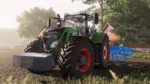 Farming Simulator 22 / Карта Kolonia / FENDT 936 культивация