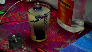 Травление (гравировка) металла током