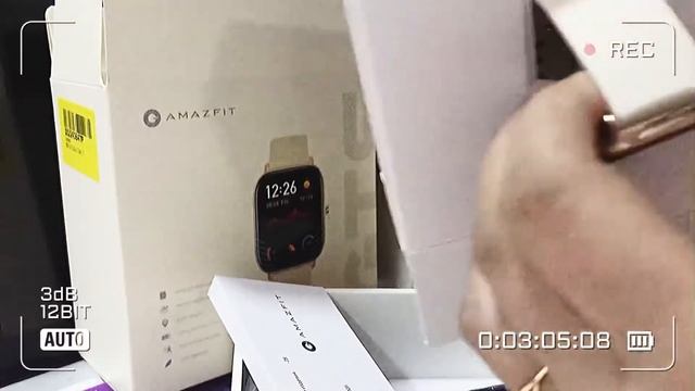 UNBOXING! Amazfit gts gold smartwatch смотреть онлайн