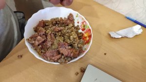 Гречневая рассыпчатая каша с говядиной, в реторт-пакете.