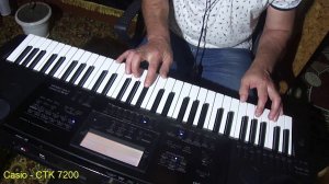 Душа Cover на синтезаторе Casio CTK-7200. Soul Cover on Casio CTK-7200 Synthesizer