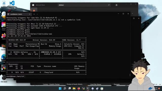 WSL2 + Docker + VSCode 開發環境安裝教學 | 一個環境滿足曬你咁多個需求 | Linux GUI + GPU on Windows смотреть онлайн