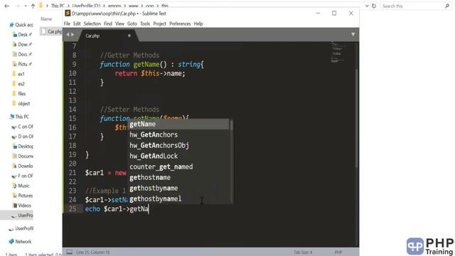 Full stack web developer course |  lesson - 21 | (Part-3) | Complete PHP OOP