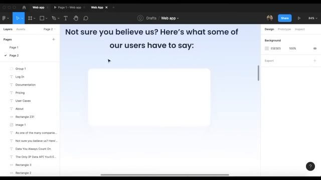 Landing Page Design In Figma ||  Figma Tutorial || Website Design