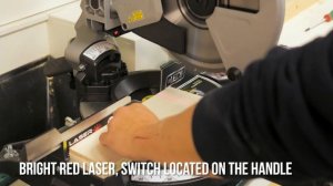 Ryobi EMS254L Mitre saw - Unboxing, assembly and review