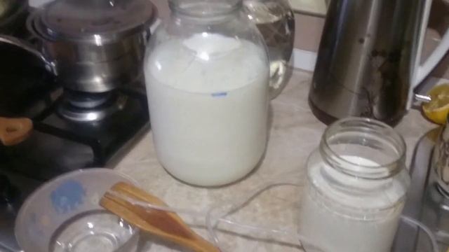 Отделение сливок от молока часть 2я