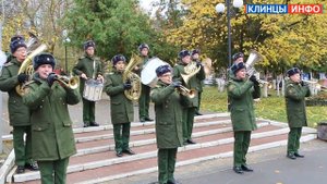 Выступление духового оркестра войсковой части