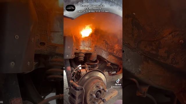 Быстрый способ снять мастику с арок авто