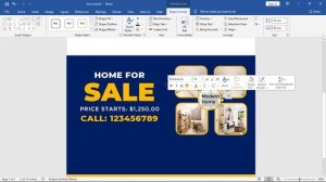 Design a printable Flyer in MS Word | Microsoft Word Tutorial | MS Word Flyer Design