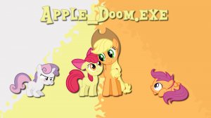 🗑👻🐴 - Trash horror по My little pony G4 - Apple_Doom.exe
