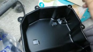 Замена масла и поддона после удара, в АКПП Volkswagen Jetta 6 USA