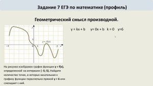 Касательная к графику функции параллельна прямой y = 6