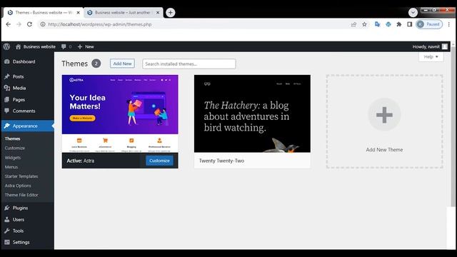 How to Install a WordPress Theme | Lecture-7 | Website Design Course (Free ) | By Navnit Kumar