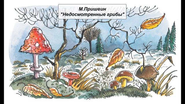 М. Пришвин "Недосмотренные грибы" смотреть онлайн