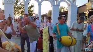 МАХА-ХАРИНАМА НРИСИМХИ С СЫНОМ РАМОЙ?