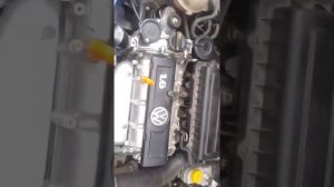 Работа двигателя vw POLO SEDAN