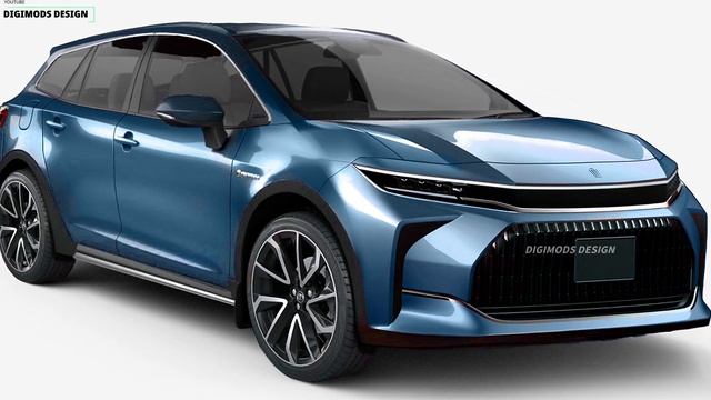 ALL NEW TOYOTA COROLLA TOURING 2024-2025? REDESIGN | Digimods DESIGN | смотреть онлайн