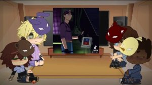 *.•past fnaf 4 tormentors react to Micheal’s future•.*