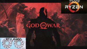God of War - Ryzen 5 7500F + RTX 4060 - 1080p