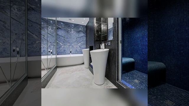 Дизайн ванной комнаты. Черные и серые цвета. Bathroom design 2020. Black and gray colors and shades