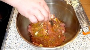 Сочная свинина на электрогриле в маринаде из СССР – проверенный миллионами простой и вкусный рецепт