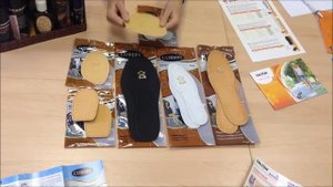 кожаные стельки