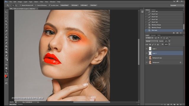 Портретная ретушь. Видео урок фотографии 24 смотреть онлайн
