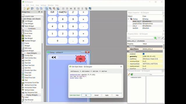 Designing Calculator UI with Qt Designer | Python Programming with PyQt5 | Part 1 смотреть онлайн