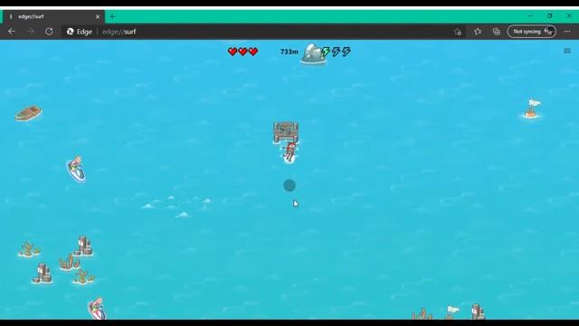 Microsoft Edge Surf game's easter egg that you might not know смотреть онлайн