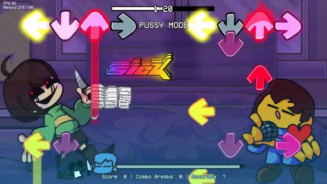 FNF Succ d But It s Frisk Vs Chara 