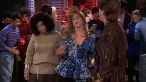 Ross and Chandler;Monica and Rachel back in college.Funny!!