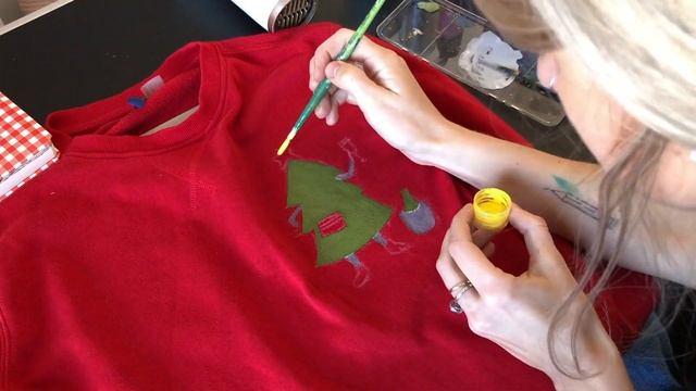 Рождественский кастом свитшота смотреть онлайн