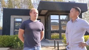 Интервью после строительства бани с плоской крышей (отзыв о компании Рам Вилла)