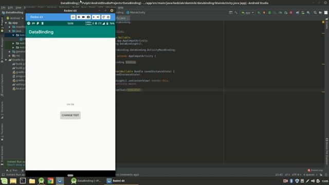 Introduction to databinding library in Android смотреть онлайн
