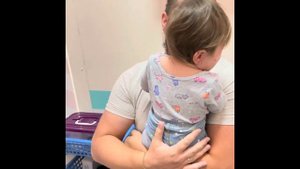 Прокол ушей в 9 месяцев