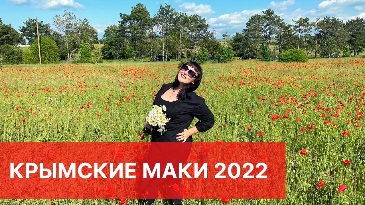 КРЫМСКИЙ МАЙ 2022: маковые поля, ромашки-обнимашки и комплекс возрождения народов Крыма. смотреть онлайн