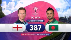 Roy Hits 153 In Big Score | England v Bangladesh - Match Highlights | ICC Cricket World Cup 2019