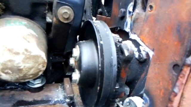 самодельный трактор. установка двигателя 2109. смотреть онлайн