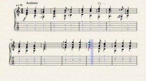 America – Henry Carey (1687 - 1743) - Tablature