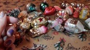 НОВОГОДНИЕ Игрушки  СССР ✔ Елочные игрушки в нашей семье 60 -70 -80 годов