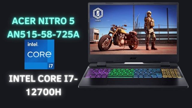 Acer Nitro 5 AN515-58-725A notebook gamer com RTX 3060 e i7-12700h смотреть онлайн