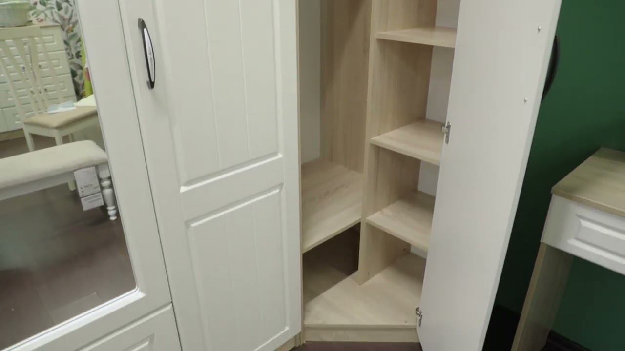 Шкаф угловой правый Оливия смотреть онлайн