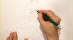 КАК НАРИСОВАТЬ ПРИНЦЕССУ КАРАНДАШОМ HOW TO DRAW PRINCESS PENCIL ПРОСТЫЕ ДОМАШНИЕ РИСУНКИ