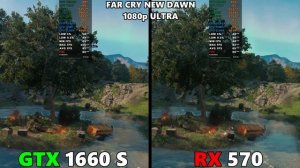 GTX 1660 SUPER VS RX 570 в 2021