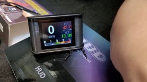 Pasang HUD OBD Scanner P10 Hyundai Stargazer