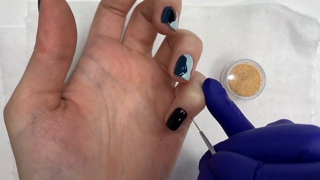 ДИЗАЙН ногтей с втиркой хром | ВТИРКА , пигмент на гель лак | СТИЛЬНЫЙ маникюр, матовый ногти смотреть онлайн