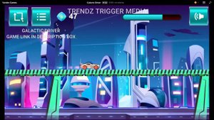 GALACTIC DRIVER , LEVEL - 10 , YANDEX GAMES