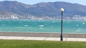 Бора в Новороссийске